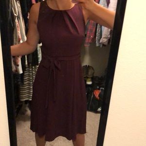 Maroon dress